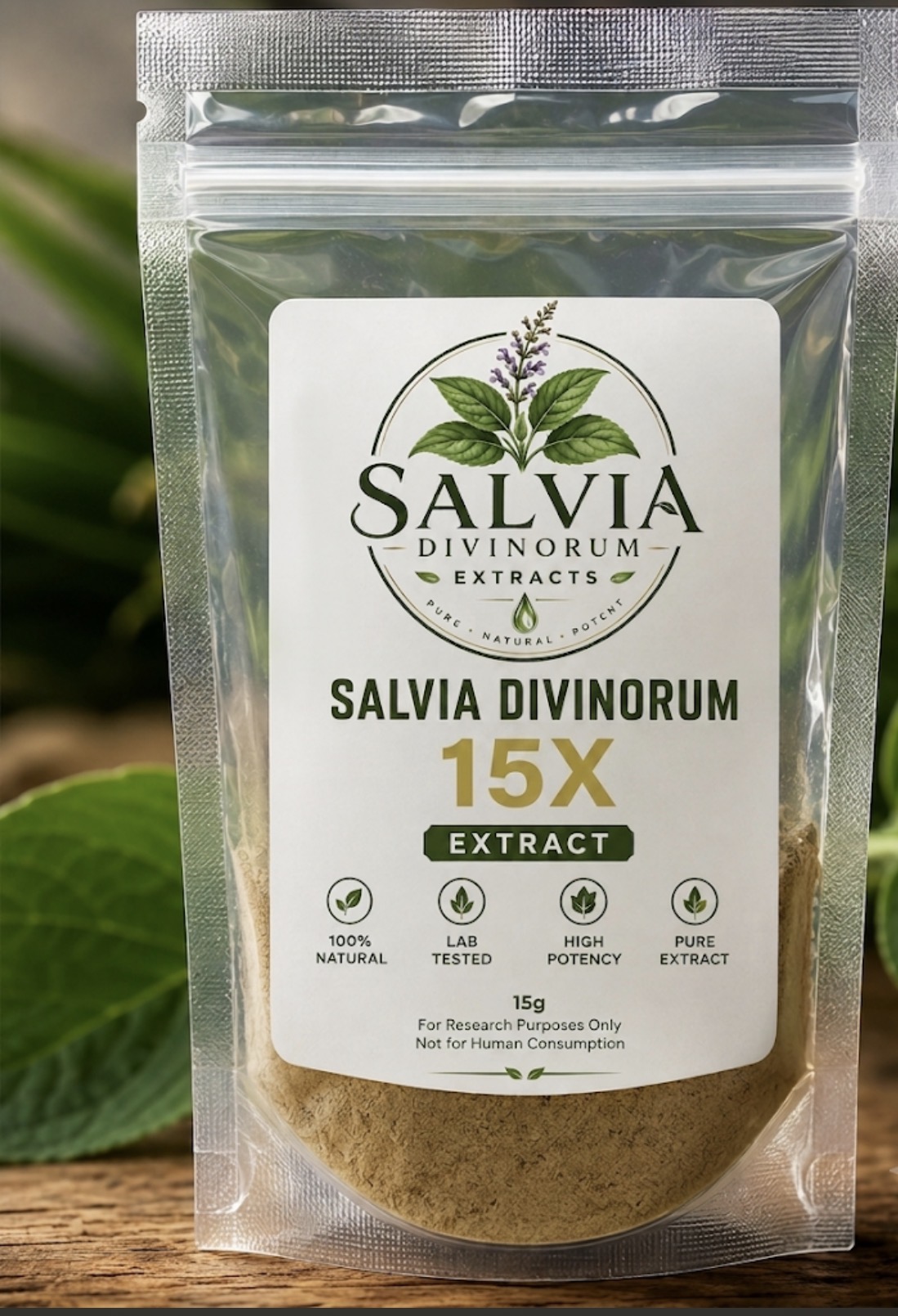 Salvia Divinorum 15x Extract